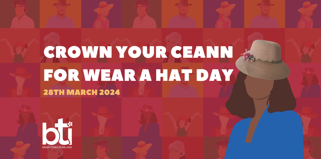 Wear a Hat Day 2024 Website Image, Lady wearing a hat representing our design theme for this year
